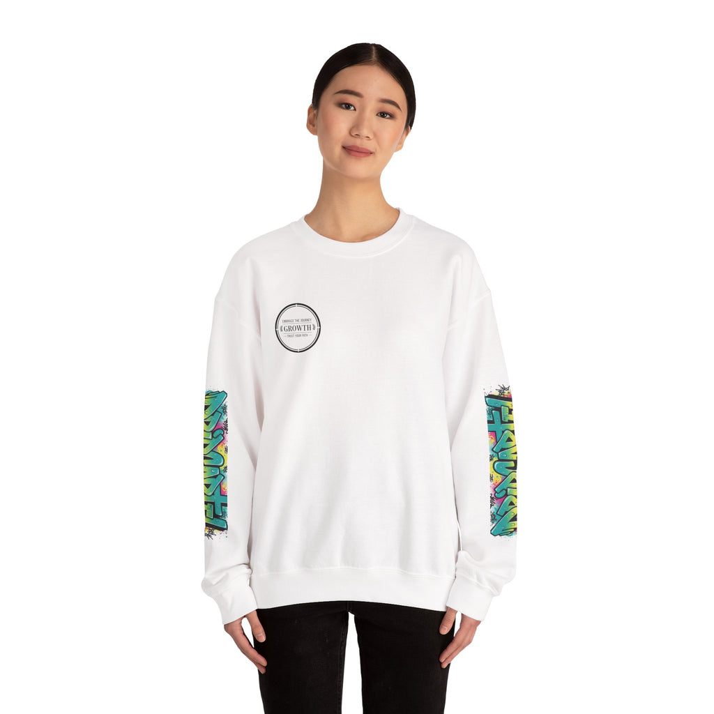 Crewneck Sweatshirt — Urban Graffiti 'DRIPCARTEL' Streetwear