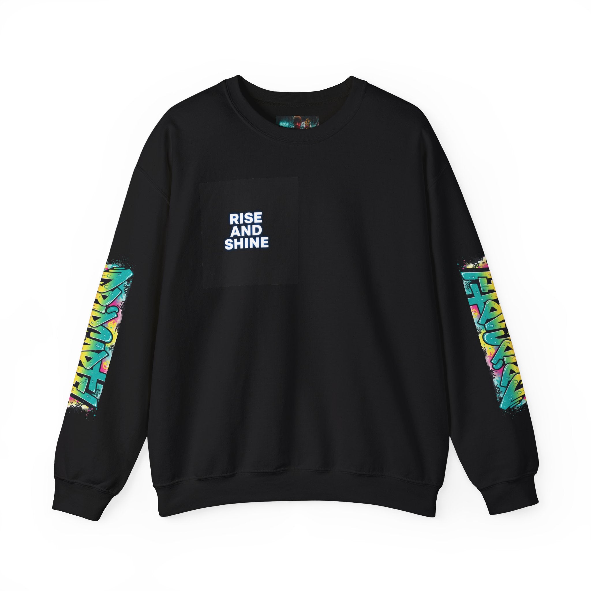 Crewneck Sweatshirt — Urban Graffiti 'DRIPCARTEL' Streetwear