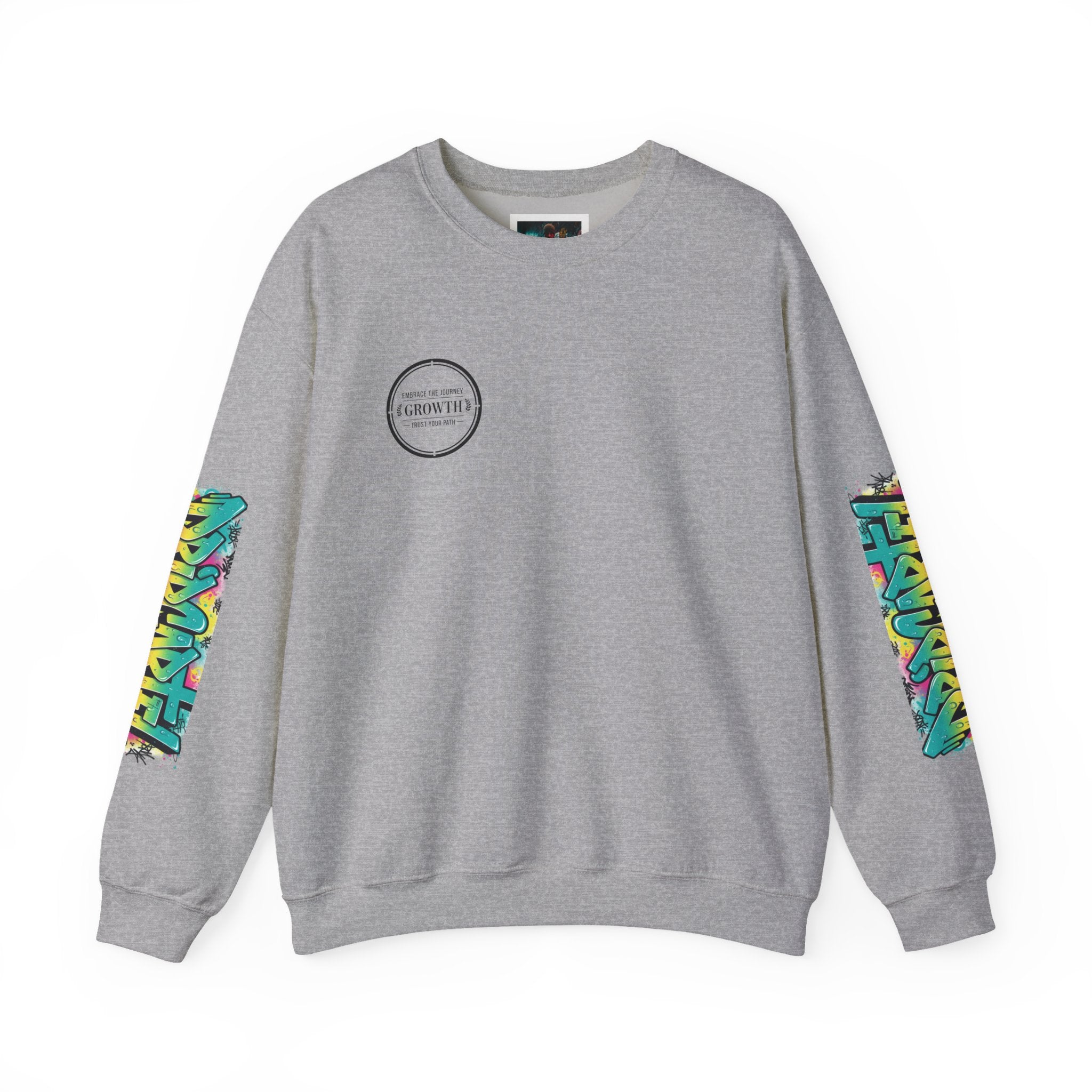 Crewneck Sweatshirt — Urban Graffiti 'DRIPCARTEL' Streetwear