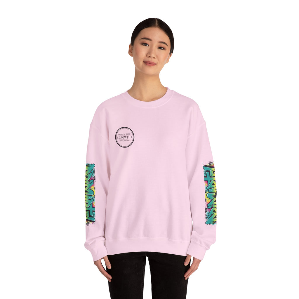 Crewneck Sweatshirt — Urban Graffiti 'DRIPCARTEL' Streetwear