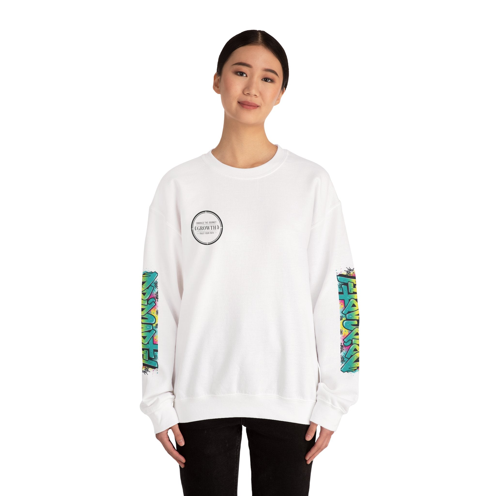 Crewneck Sweatshirt — Urban Graffiti 'DRIPCARTEL' Streetwear