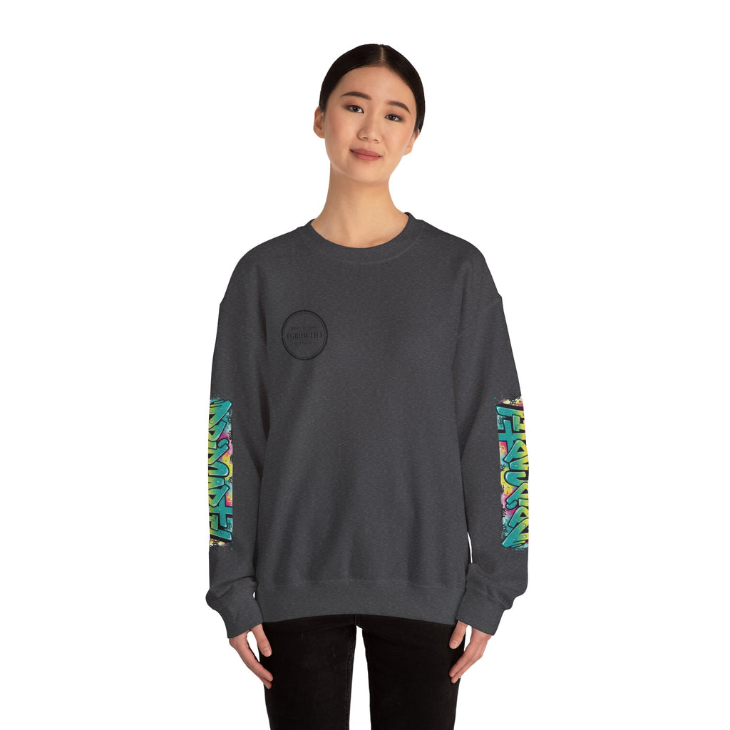 Crewneck Sweatshirt — Urban Graffiti 'DRIPCARTEL' Streetwear