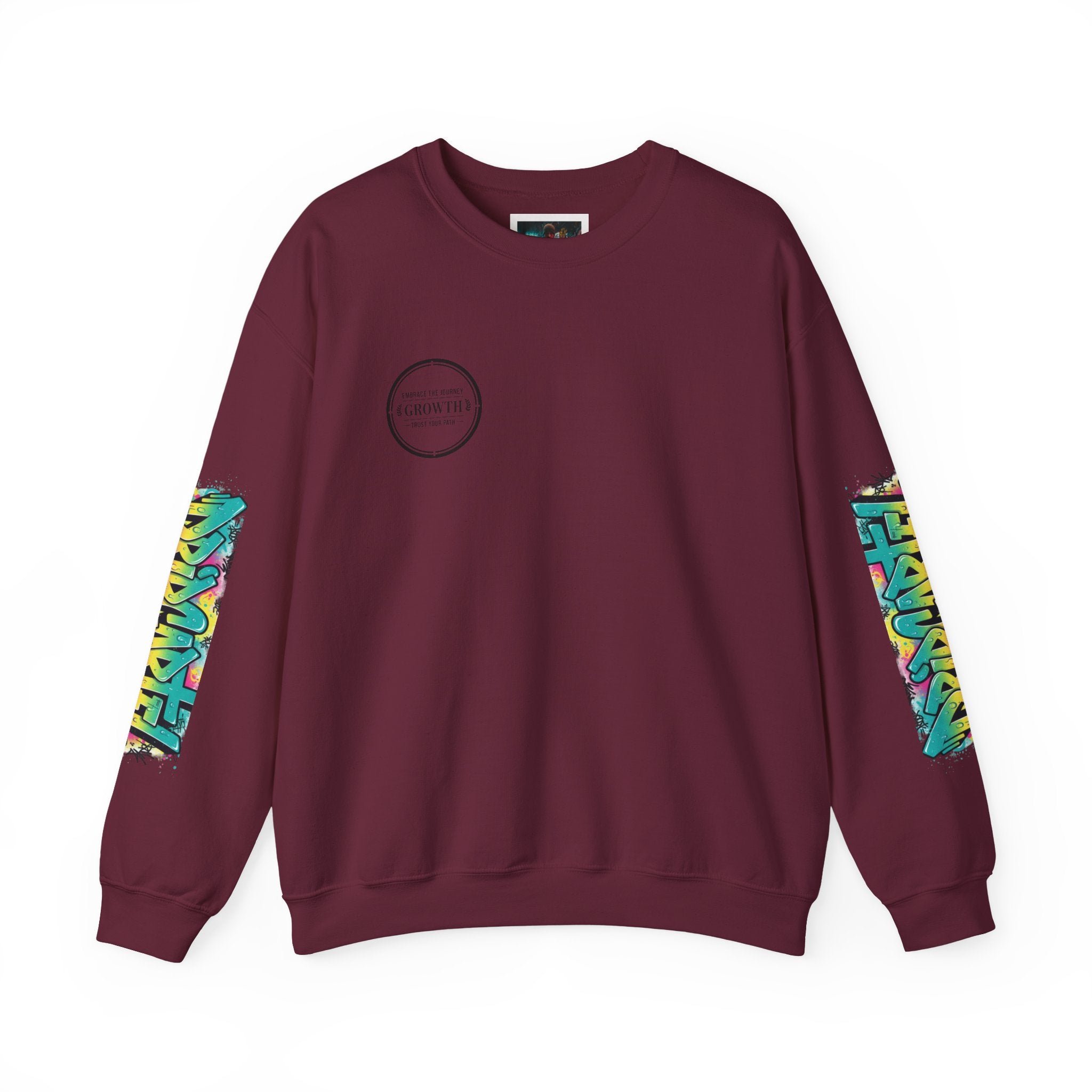 Crewneck Sweatshirt — Urban Graffiti 'DRIPCARTEL' Streetwear