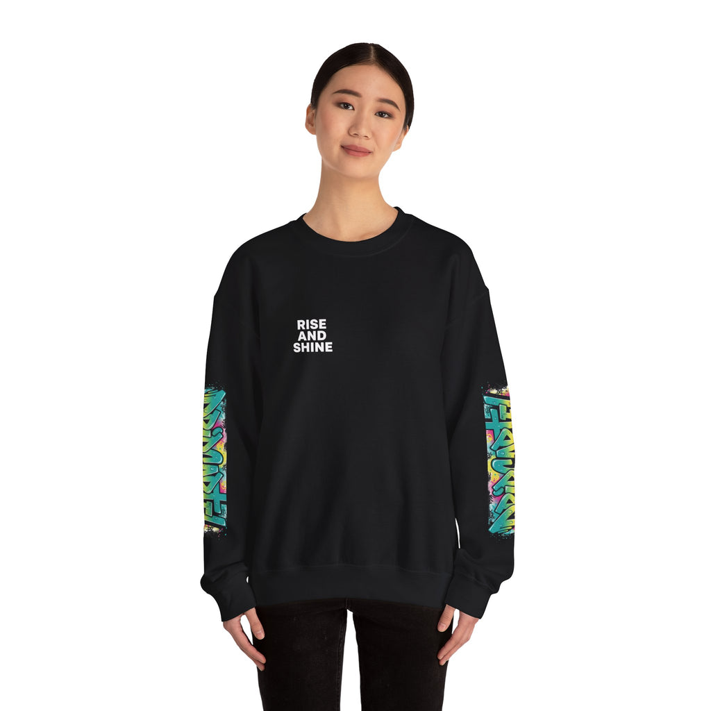 Crewneck Sweatshirt — Urban Graffiti 'DRIPCARTEL' Streetwear