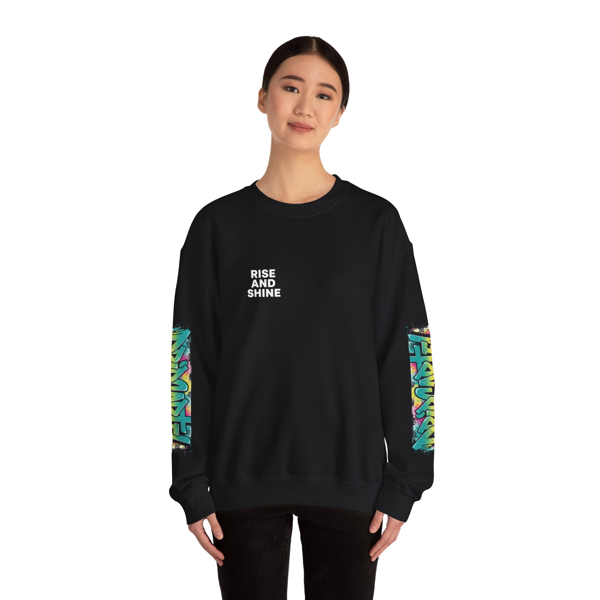 Crewneck Sweatshirt — Urban Graffiti 'DRIPCARTEL' Streetwear